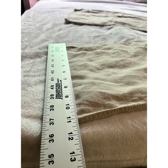 L.L.Bean Womens Linen Wide-Leg Pants 14 Regular Drawstring Casual Outdoor New - Picture 5 of 11